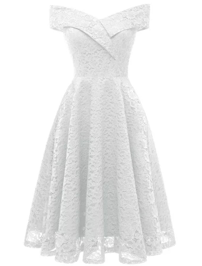 Abito Da Sposa Anni '50 Bianco