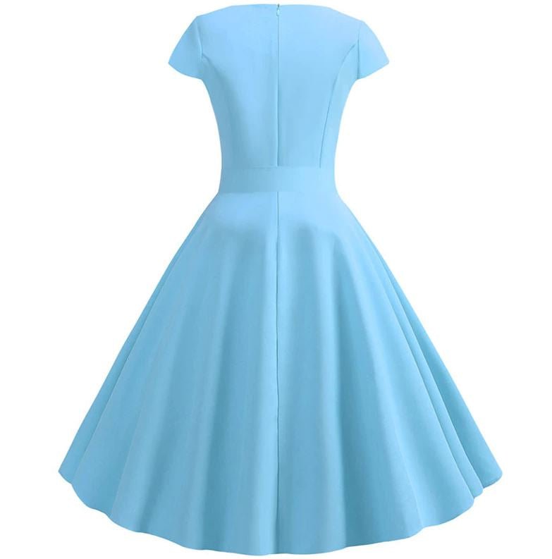 Abito Da Sposa Anni '50 Blu