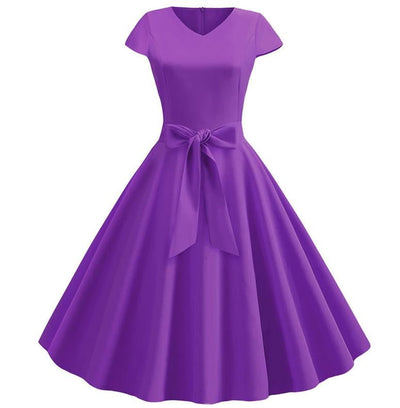 Abito Viola Vintage Anni '60