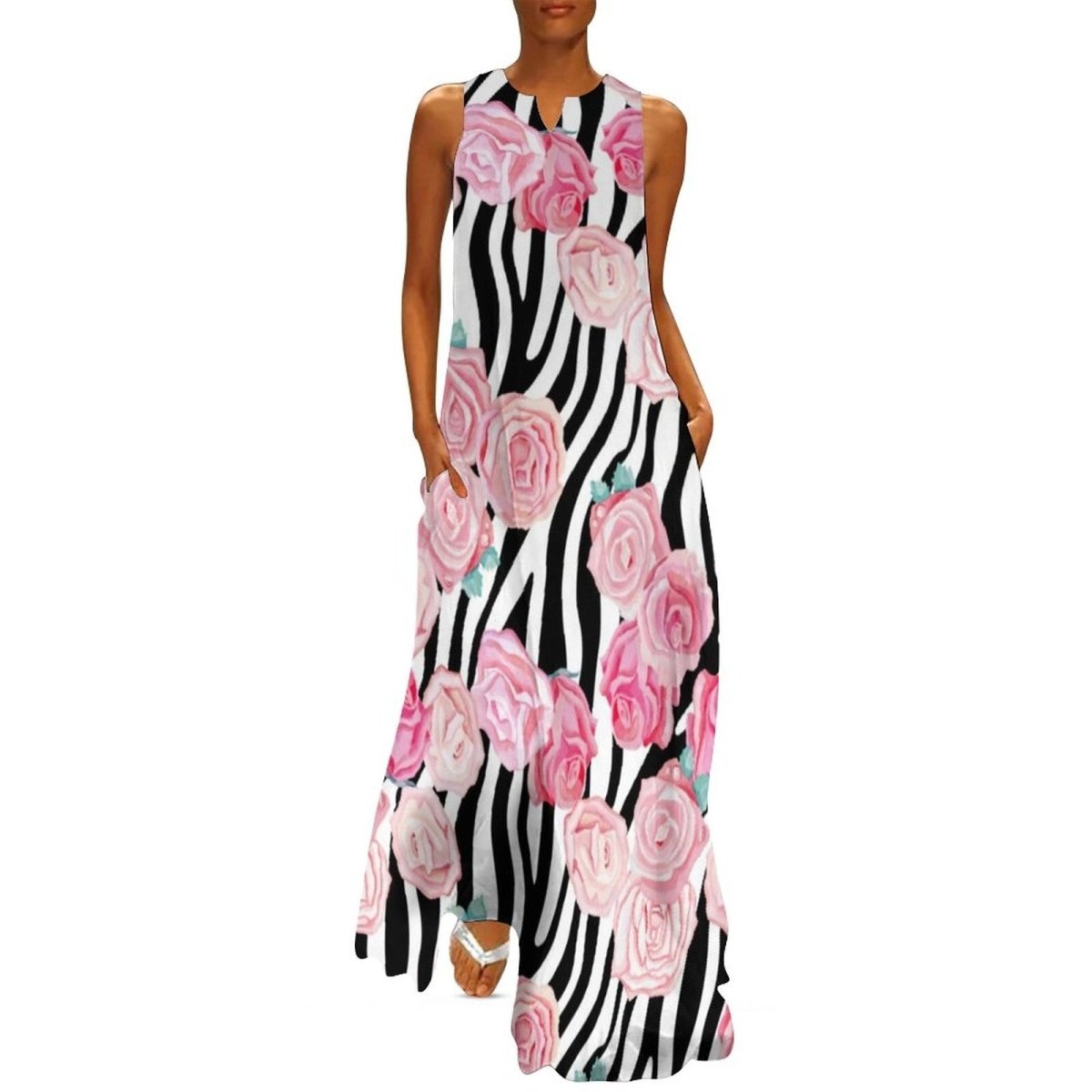 Abito Vintage Floreale Anni '70