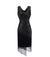 Abito Nero Vintage Taglie Forti Anni '20