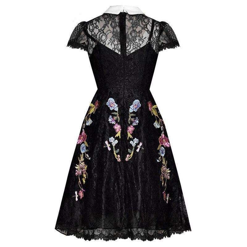 Abito Anni '40 Colletto Alla Peter Pan