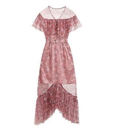 Sexy Vestito Rosa Anni '40