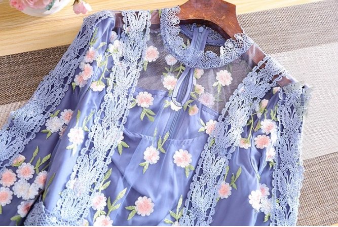 Abito Slim Anni '40 Blu