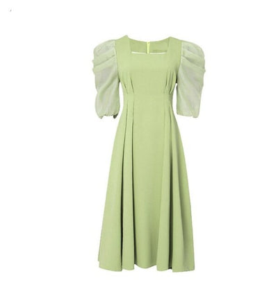 Abito Verde Pallido Vintage Anni '40