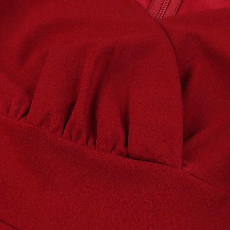 Abito Anni '50 Bordeaux