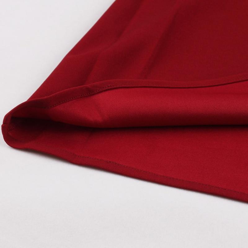 Abito Anni '50 Bordeaux