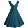 Abito Chic Anni '50 Blu