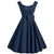 Abito Blu Navy Chic Anni '50