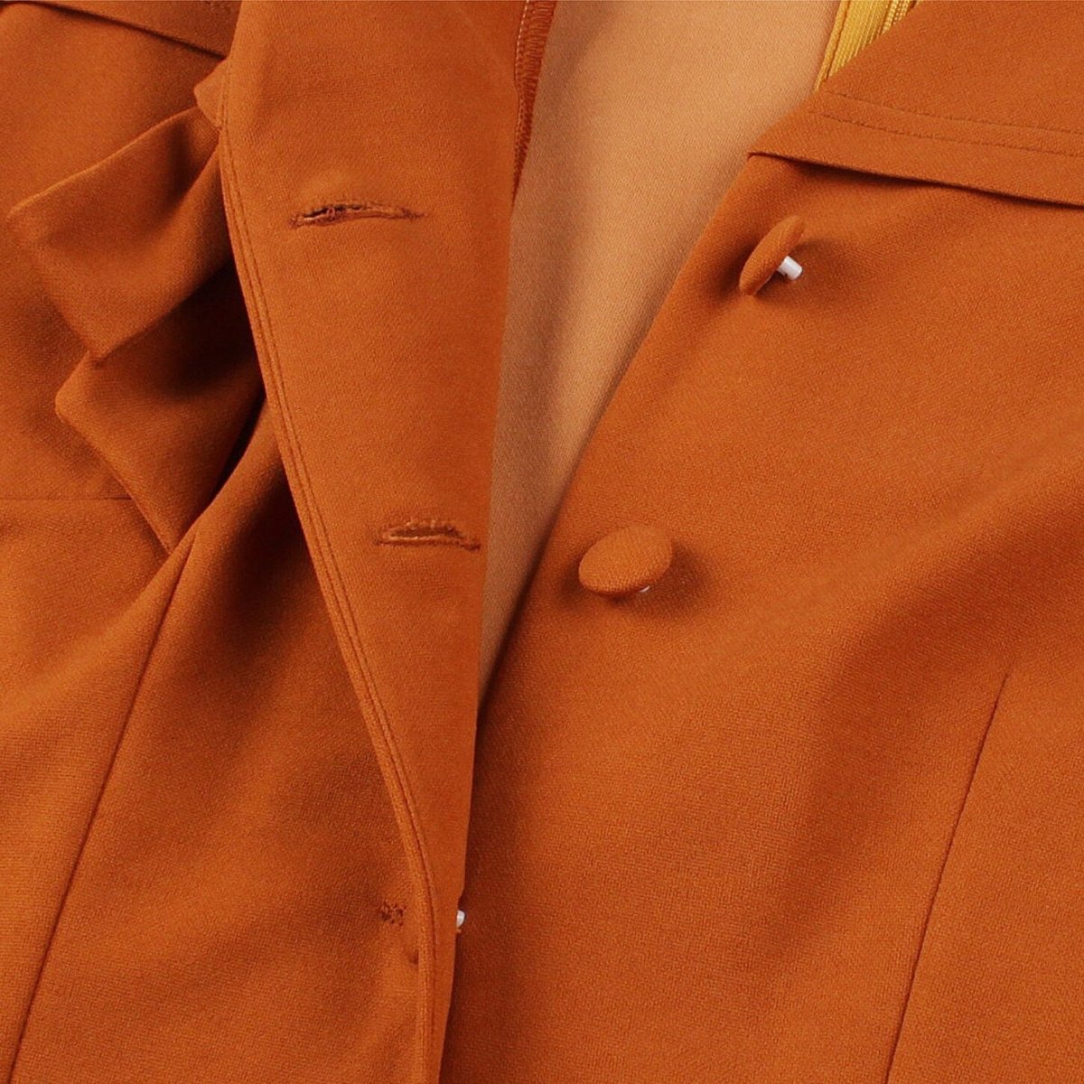 Abito Anni '50 Arancione