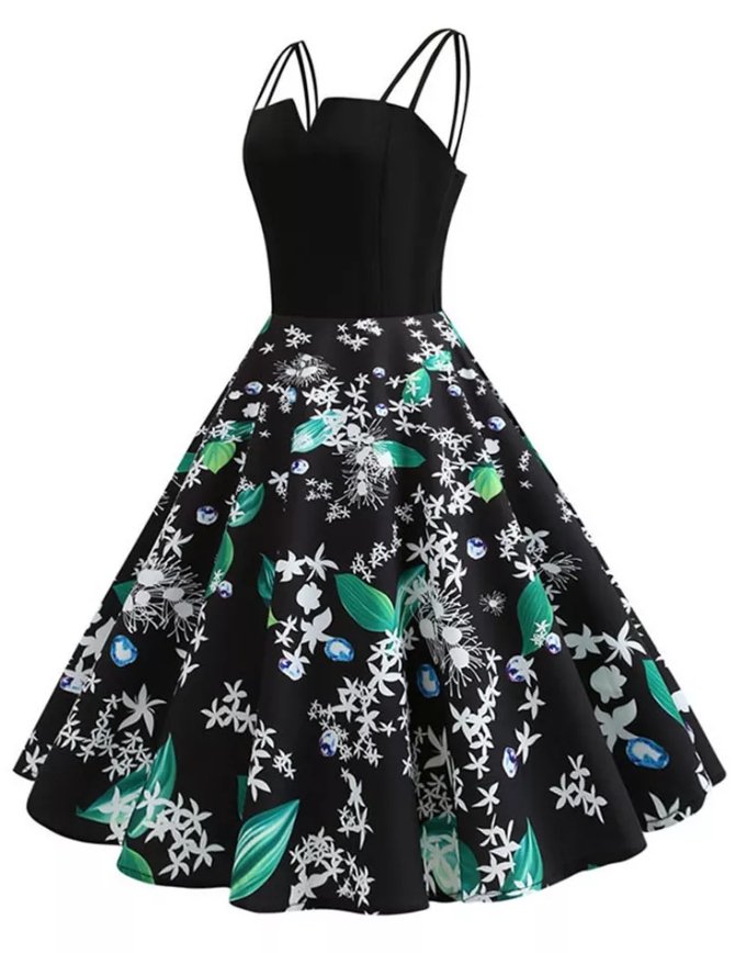 Abito Primaverile Anni '50