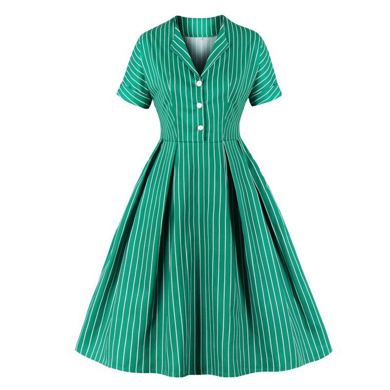 Abito Vintage Anni '50 Verde
