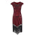 Abito Charleston Anni '20 Rosso