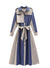 Abito Jazz Chic Anni '40 Blu