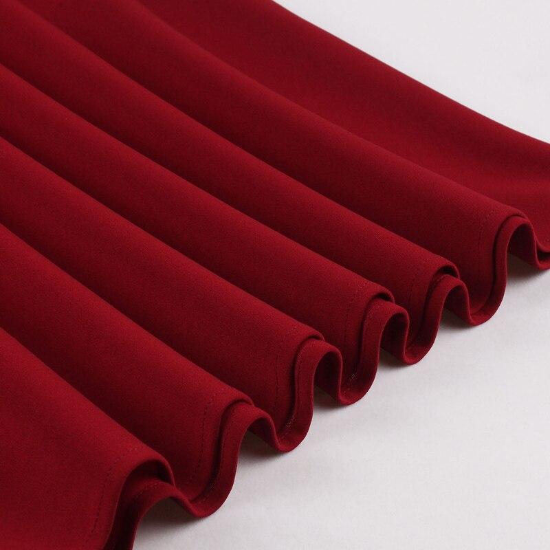 Abito Da Cocktail Bordeaux Anni '50