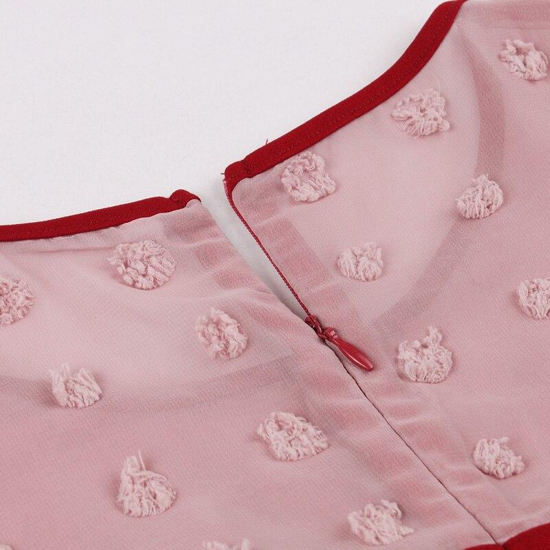 Abito Da Cocktail Bordeaux Anni '50