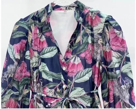 Mini Abito Floreale Anni '40