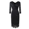 Abito A Tubino Vintage Anni '50 Nero