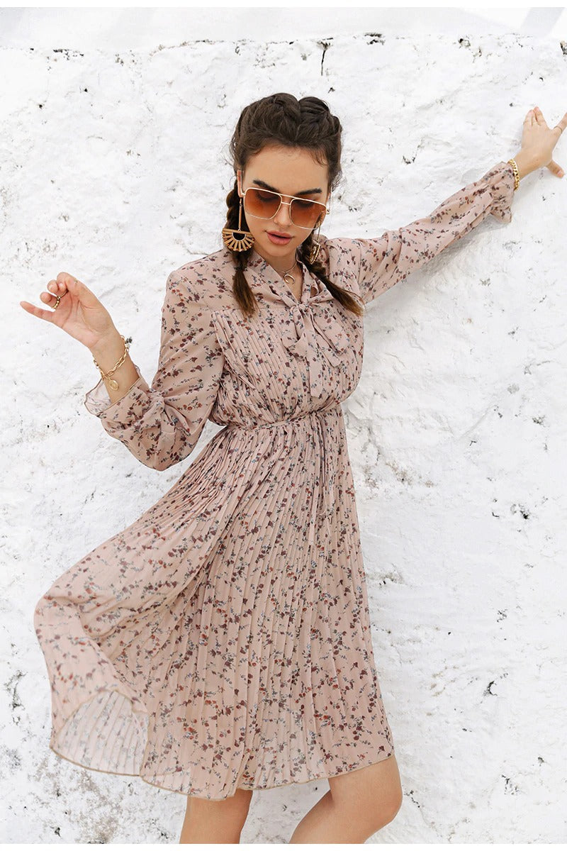 Abito Da Cerimonia Vintage Floreale