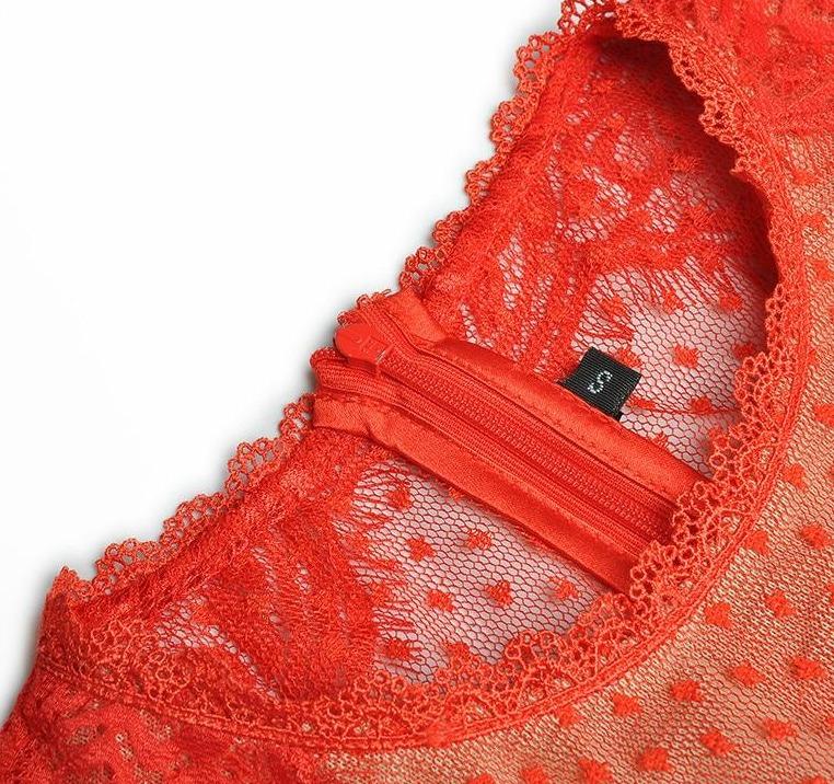 Abito Da Sera Rosso Vintage