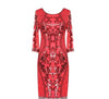 Abito Da Sera Stile Gatsby Rosso
