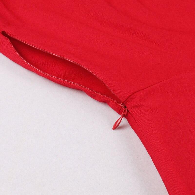 Abito Da Sera Rosso Vintage Rockabilly