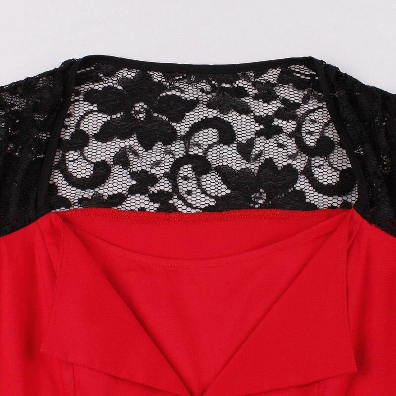 Abito Da Sera Rosso Vintage Rockabilly