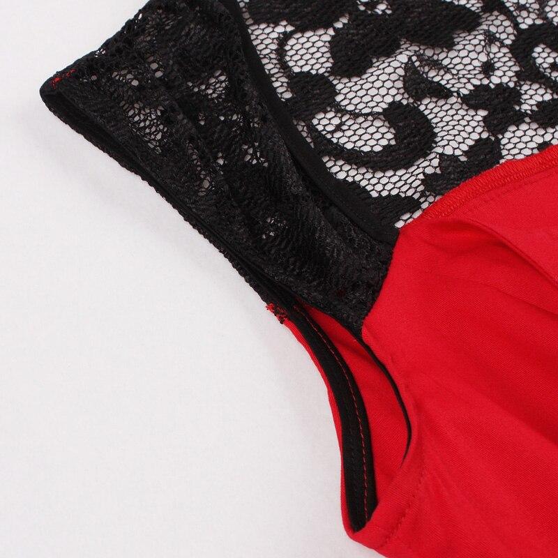 Abito Da Sera Rosso Vintage Rockabilly