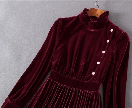 Anni '40 Anni '50 Abito Rosso