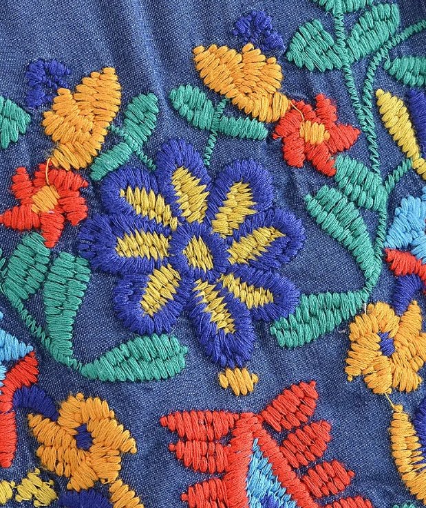 Abito Dritto Hippie Anni '70