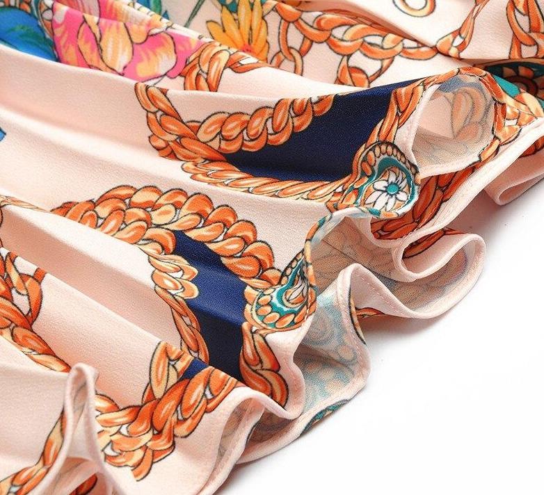 Abito A Trapezio Stile Anni '40 Rosa