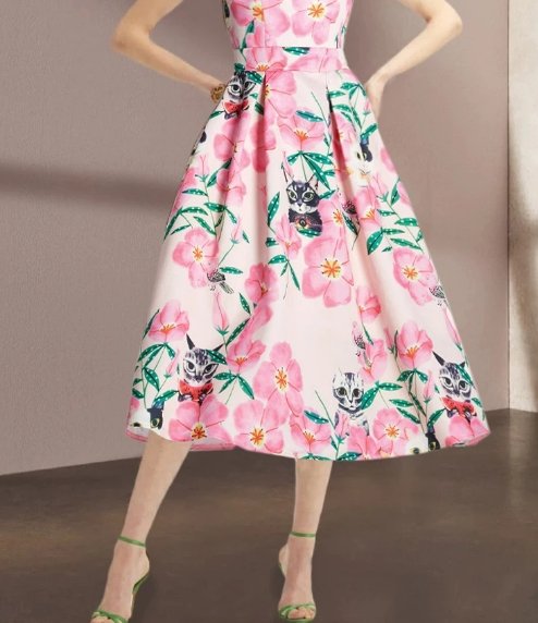 Abito Estivo Vintage Da Donna