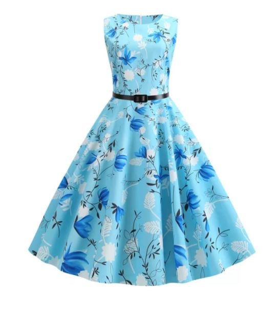 Abito Svasato Vintage Primaverile