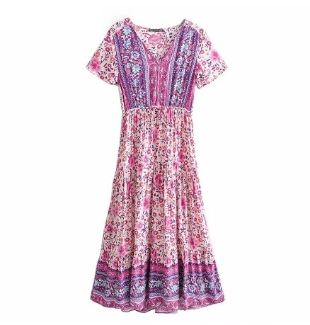 Abito Da Festival Hippie Anni '70