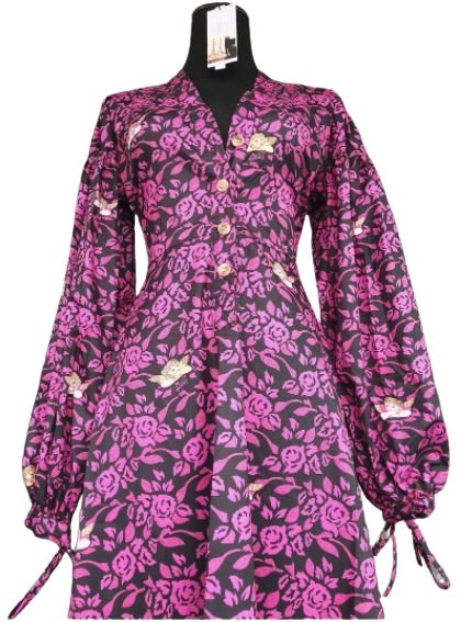 Abito Floreale Anni '40