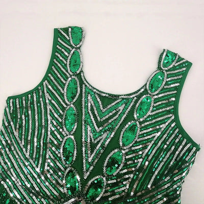 Abito Gatsby Corto Verde