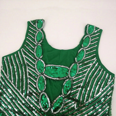 Abito Gatsby Corto Verde