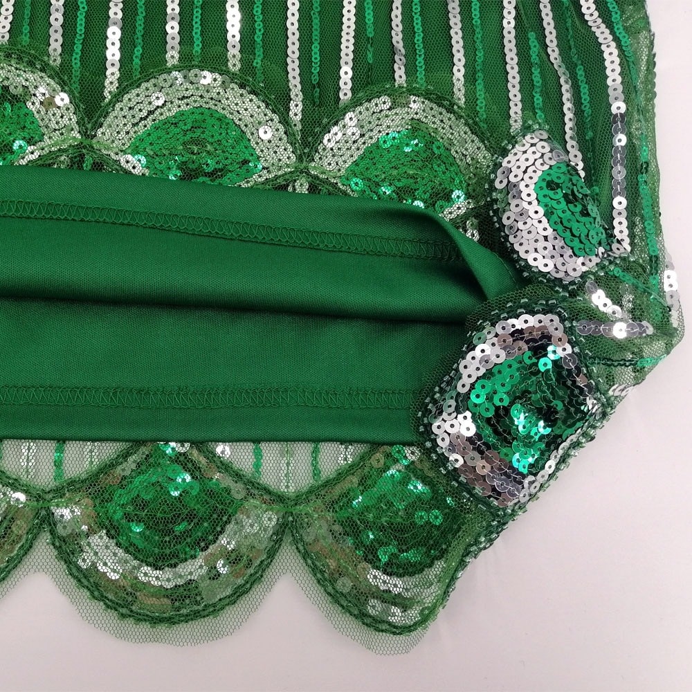 Abito Gatsby Corto Verde