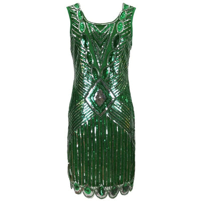 Abito Gatsby Corto Verde