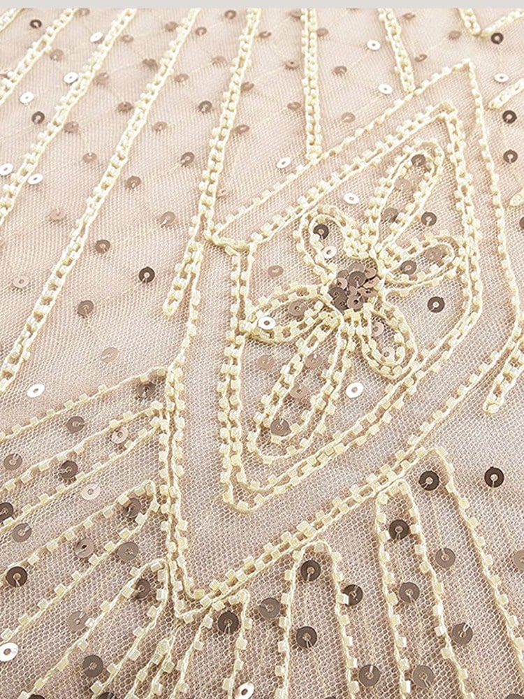 Abito Gatsby Lungo Haute Couture Color Avorio