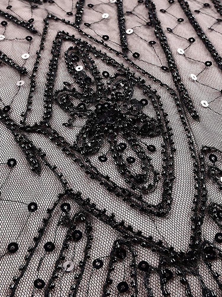 Abito Gatsby Lungo Rosa Haute Couture