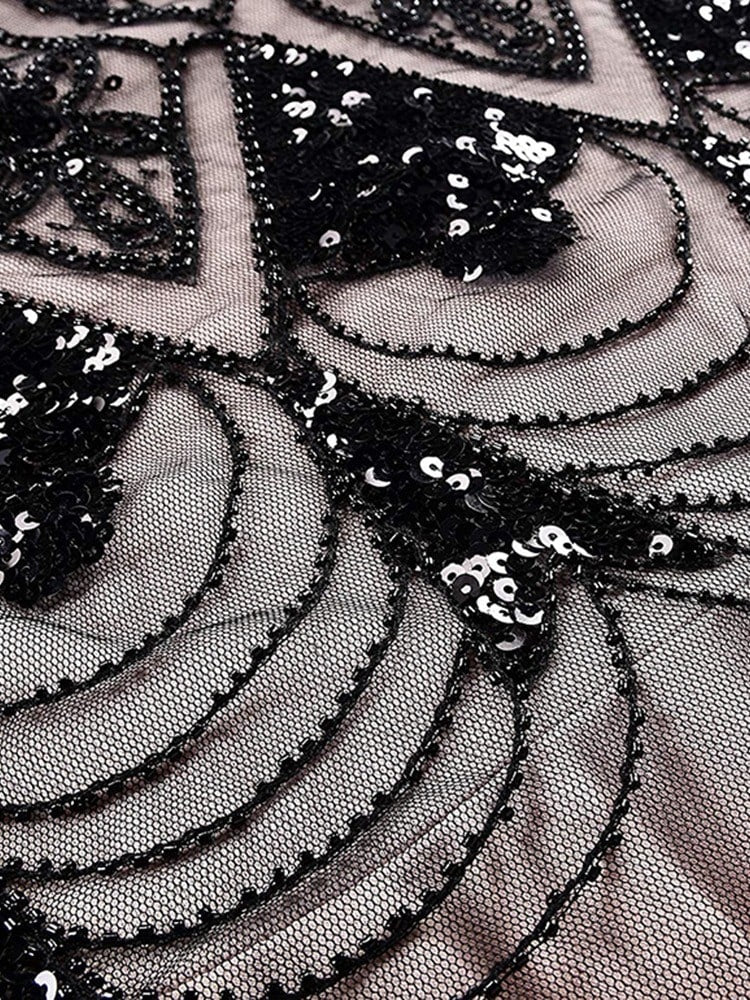 Abito Gatsby Lungo Rosa Haute Couture