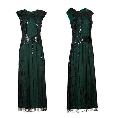 Abito Gatsby Lungo Verde