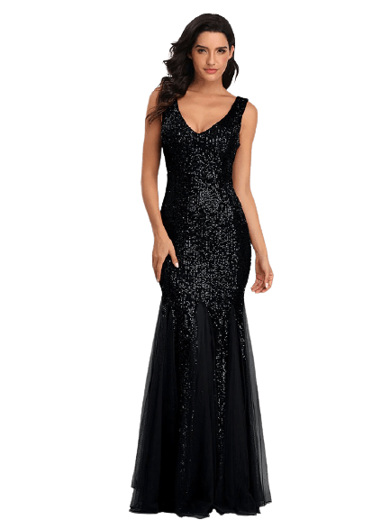 Abito Da Sposa Nero Intenso Gatsby