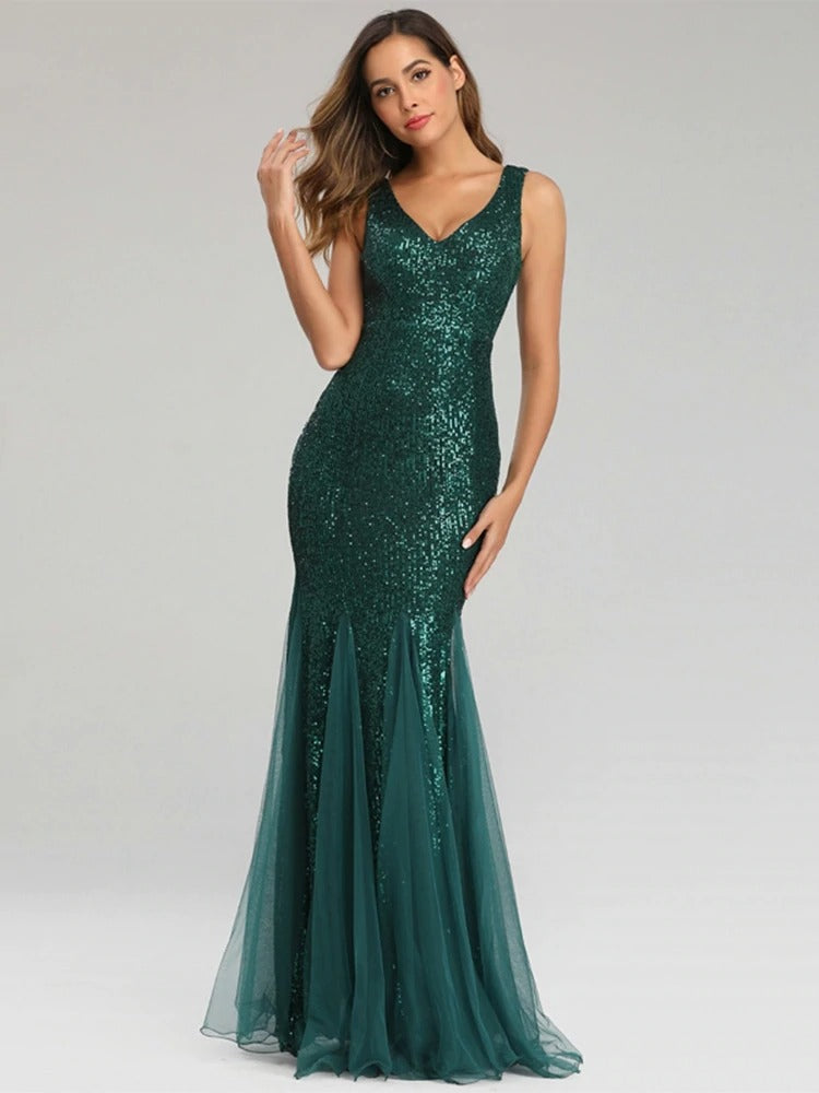 Abito Da Sposa Gatsby Verde Smeraldo