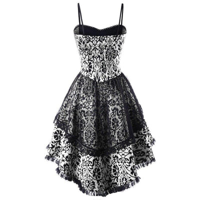 Abito Gotico Vintage Anni '50 Nero