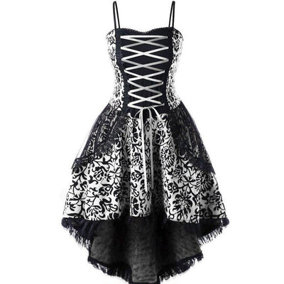 Abito Gotico Vintage Anni '50 Nero