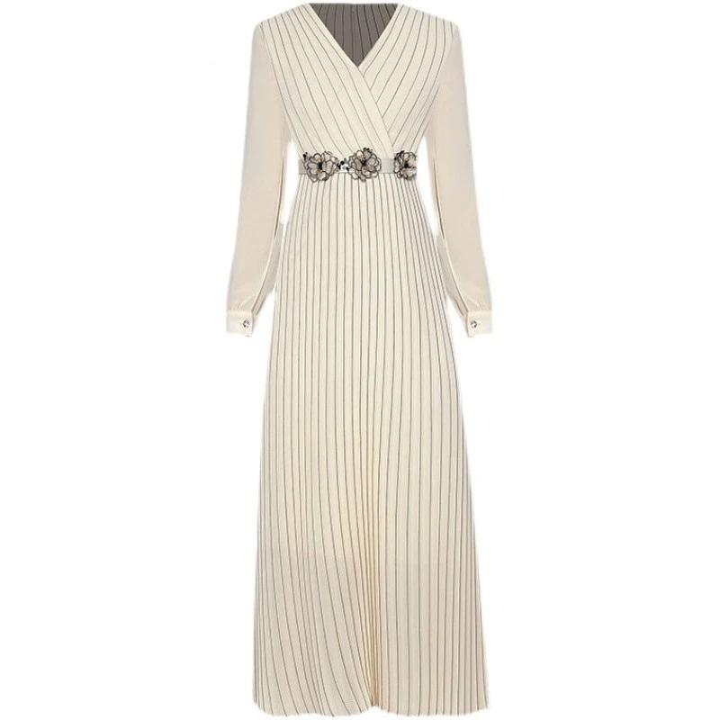 Maxi Abito Beige Anni '40
