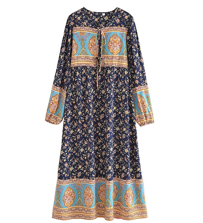 Abito Lungo Vintage Anni '70