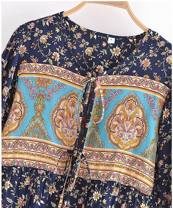 Abito Lungo Vintage Anni '70